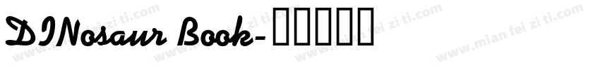 DINosaur Book字体转换